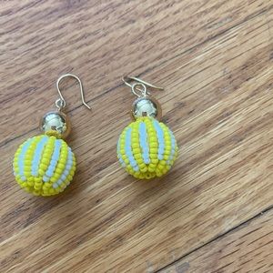 Round Beaded Earrings